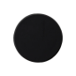 Preview: Kordelstopper Metall Durchlass 6mm 2Loch 20mm schwarz